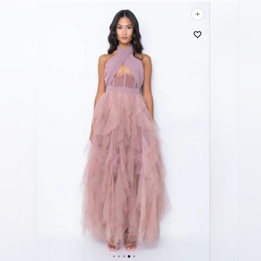 Akira Love in a Hopeless Place Ruffle Dress